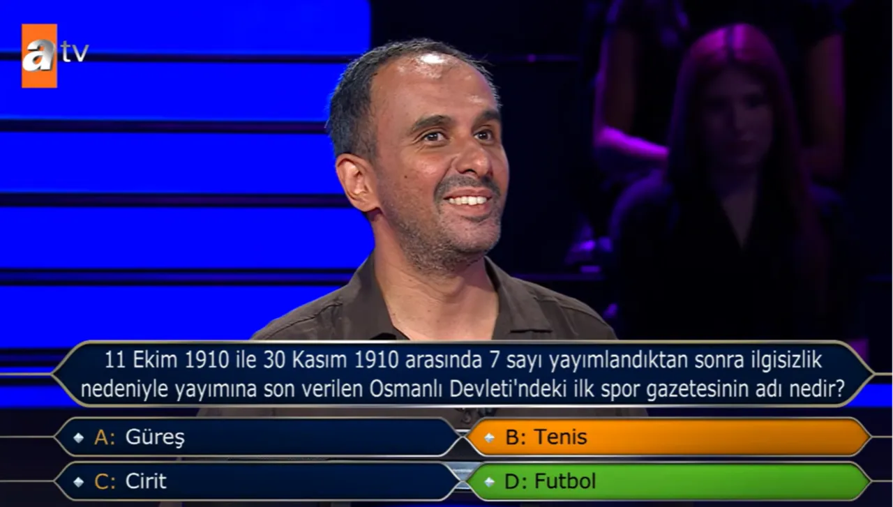 1 milyon TL’lik tarih sorusu! 17 yıllık müzik öğretmeni kilidi açtı, Kim Milyoner Olmak İster’e damga vurdu