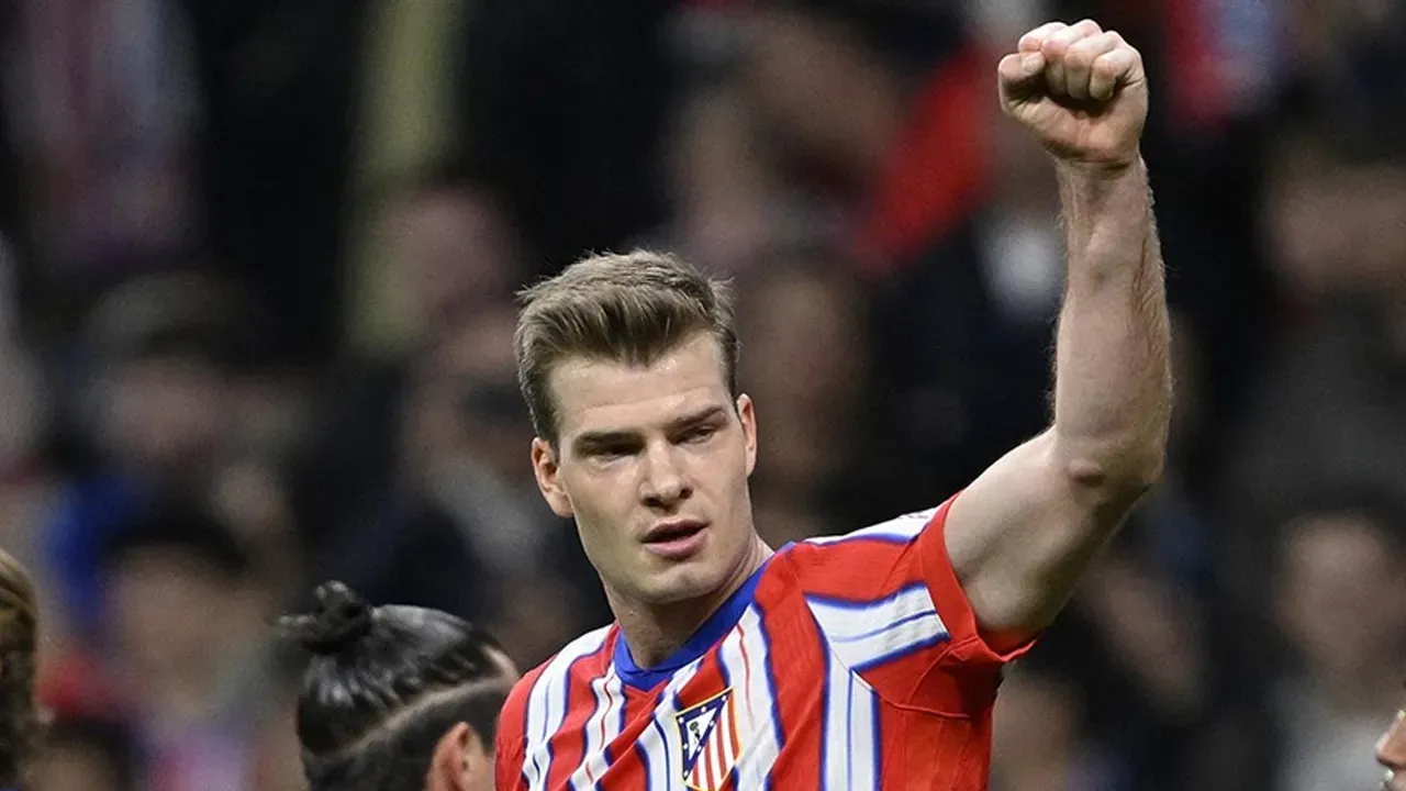Atletico Madrid forması giyen Alexander Sörloth