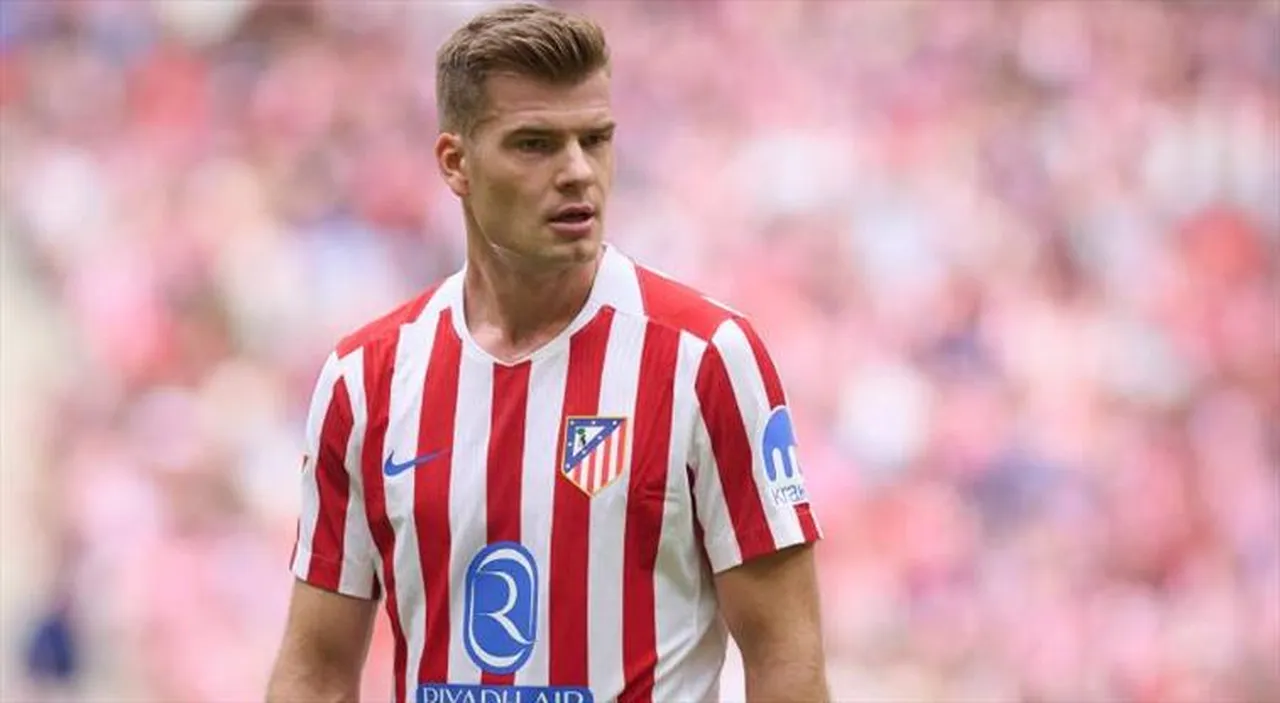 Atletico Madrid forması giyen Alexander Sörloth