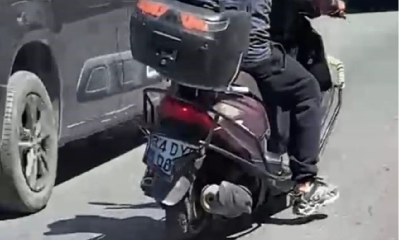 Plakasını eğip kaçmaya çalıştı! Trafikte terör estiren sürücüye 320 bin TL ceza şoku