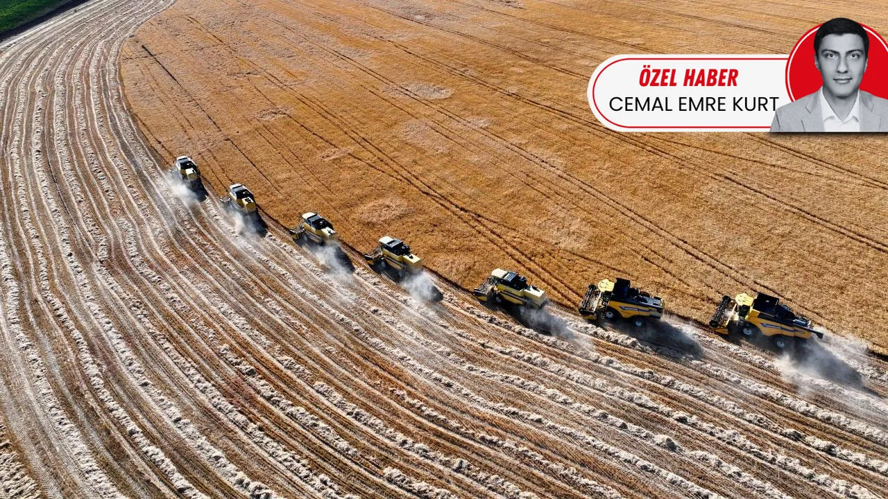 Rekolte tahmini 23 milyon ton! TİGEM'de biçerdöverler tarlaya indi