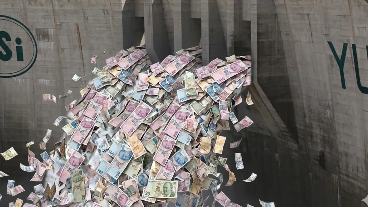 Artvin barajlarından su ile birlikte oluk oluk para aktı