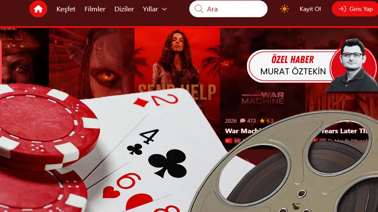 Ekrandaki kirli ağ! Korsan filmi kumar siteleri destekliyor