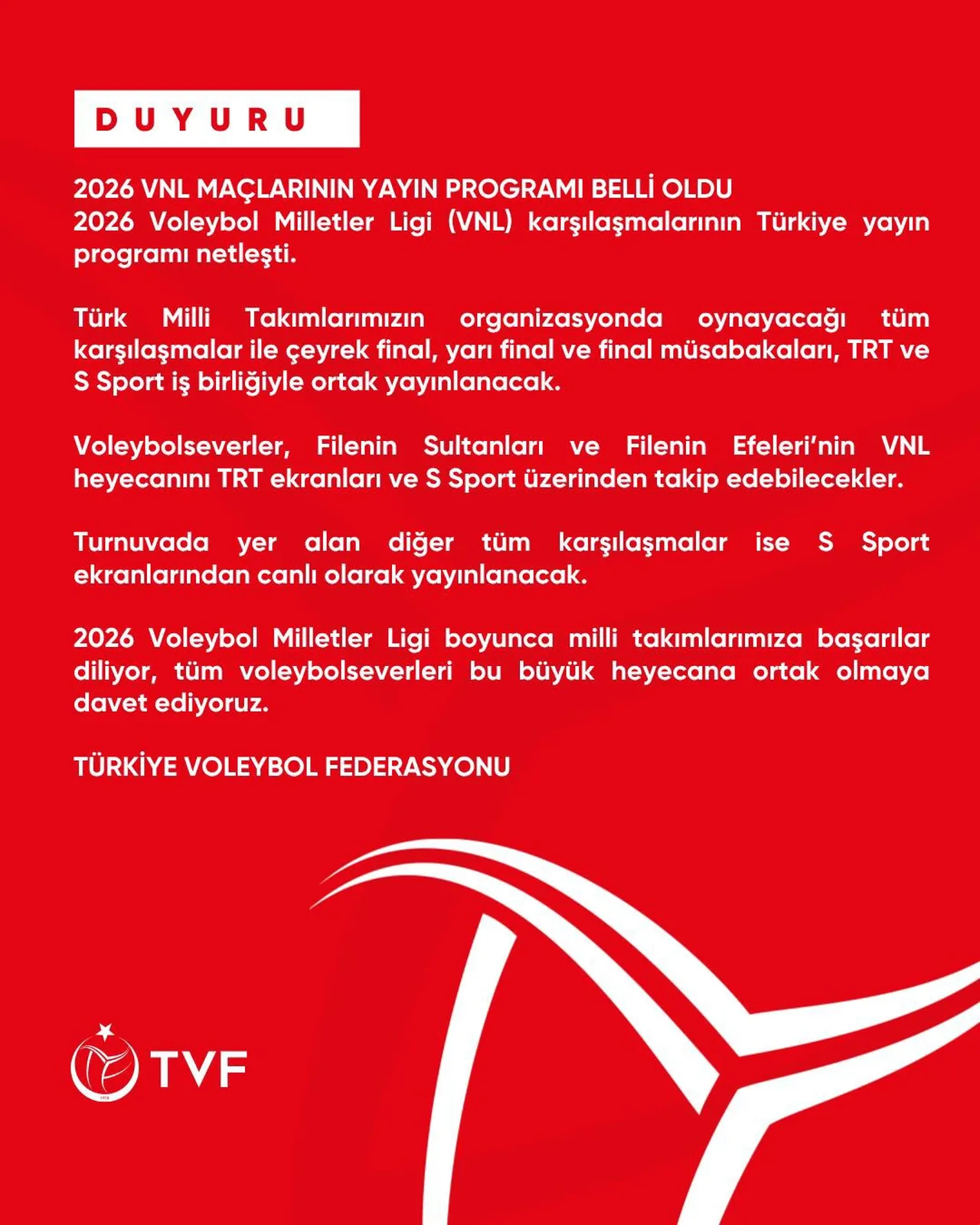 Filenin Sultanları maçları hangi kanalda, nereden izlenir? Milletler Ligi (VNL) maçları yayın bilgileri