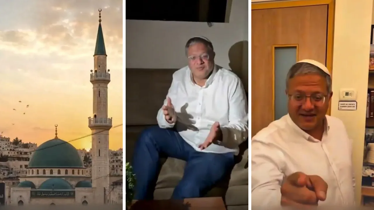 İsrailli Bakan Ben Gvir'den skandal paylaşım! Ezan sesini böyle hedef aldı