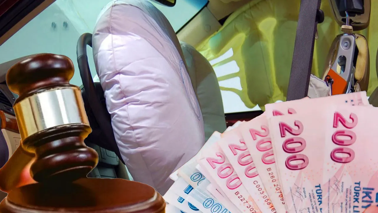 Kazada hava yastıkları açılmadı! Açtığı davadan milyonlarca tazminat aldı