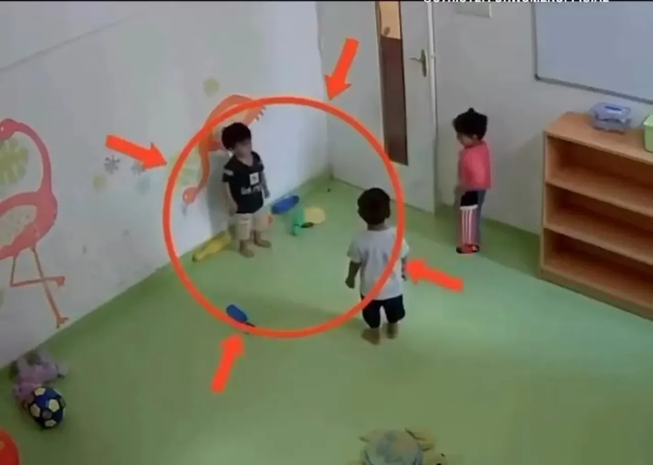 Anaokulunda skandal olay! Görüntüler yönetimin başını yaktı: Akranı, 23 aylık bebeği 25 kez ısırdı