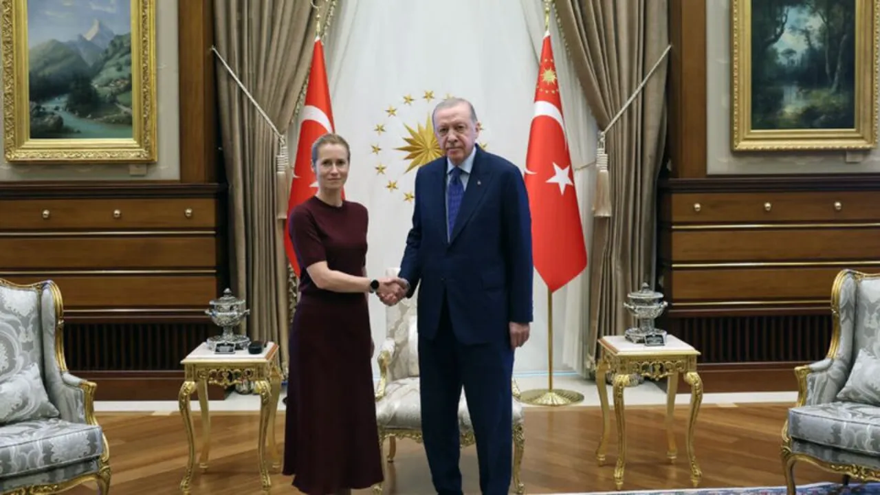 Cumhurbaşkanı Erdoğan, AB'nin üst düzey heyetini kabul etti... 