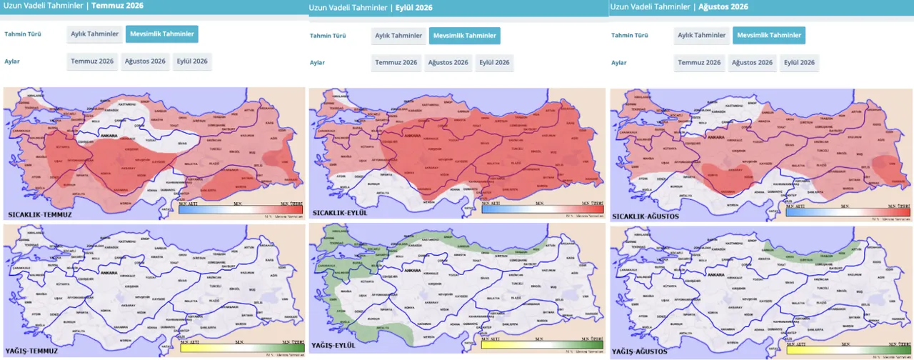 Havalar serinleyecek mi, ne zaman? Meteoroloji hava durumu tahminleri