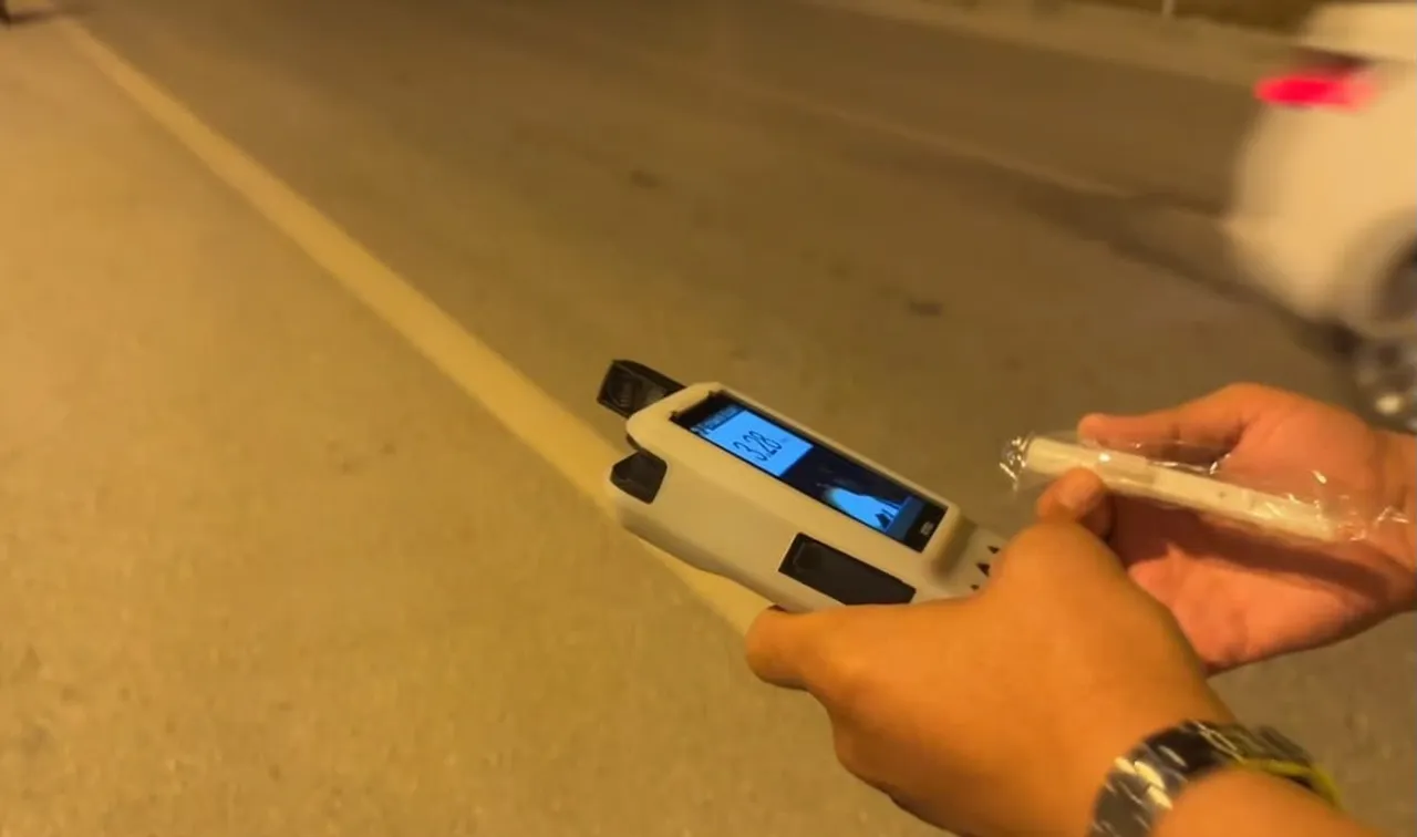 Kendi kendini ele verdi! Polise ‘Kolay gelsin’ demeye geldi, 3.28 promil alkollü çıktı