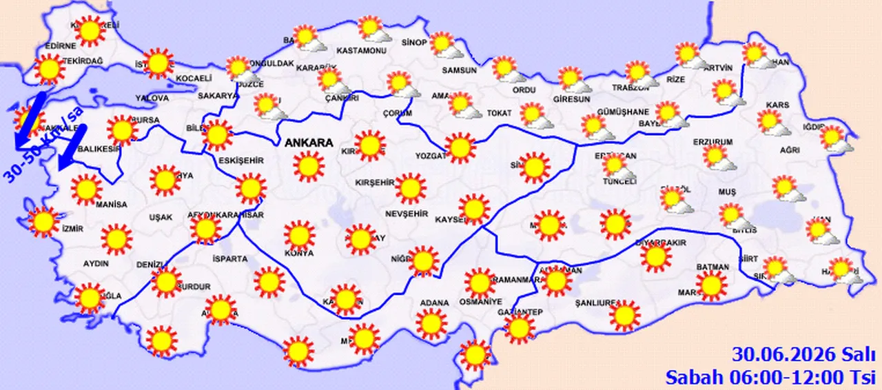 Türkiye haritasını ‘kızgın güneş’ sardı! Meteoroloji il il uyardı: 40 derece sıcaklık kapıda, termometreler yanacak