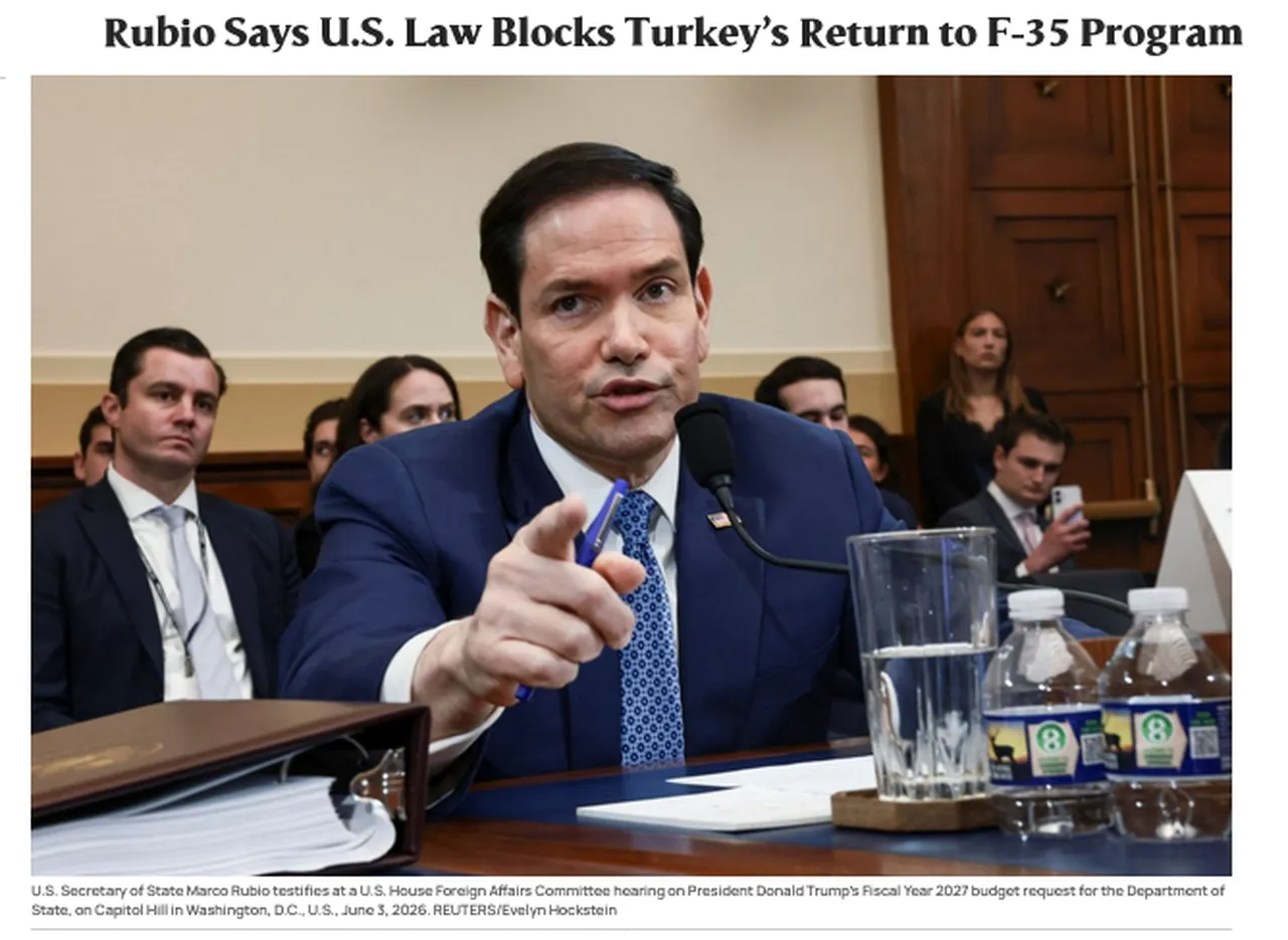 ABD Dışişleri Bakanı Marco Rubio'nun açıklamalarının ardından ABD'nin Ankara Büyükelçisi Tom Barrack, Kongre'de kendisine yöneltilen eleştirilere cevap vererek, "Sözlerimin arkasındayım" dedi. Barrack, Türkiye ile yaşanan F-35/S-400 krizinin çözülebileceğini savunarak mevcut çıkmazı "delilik" olarak nitelendirdi.