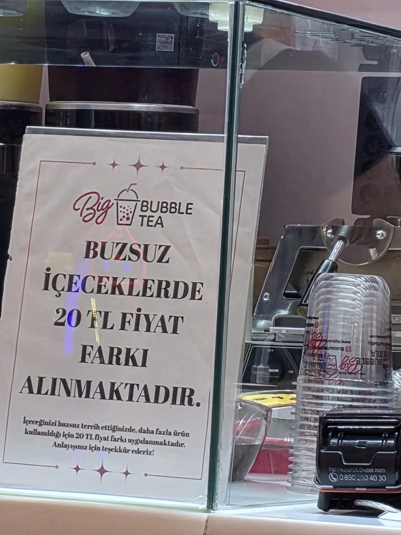 “Buzsuz içecek"ten fiyat farkı aldılar! AVM’deki işletmeye Bakanlık denetimi