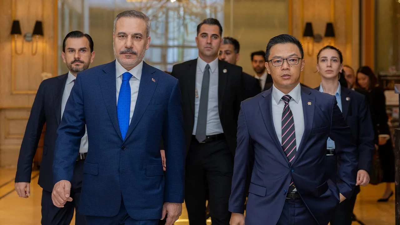 Dışişleri Bakanı Hakan Fidan ve Endonezya Dışişleri Bakanı Sugiono
