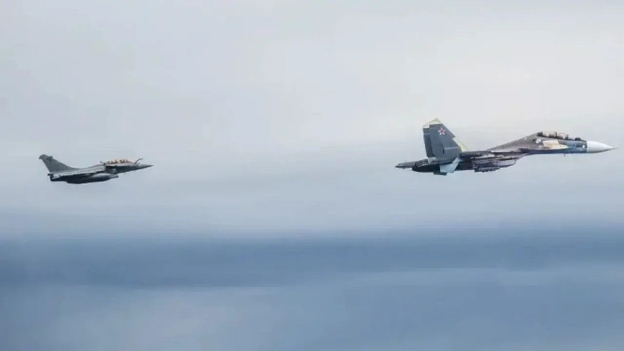 İki ülkenin savaş uçakları burun buruna! Baltık'ta tansiyon yükseldi!