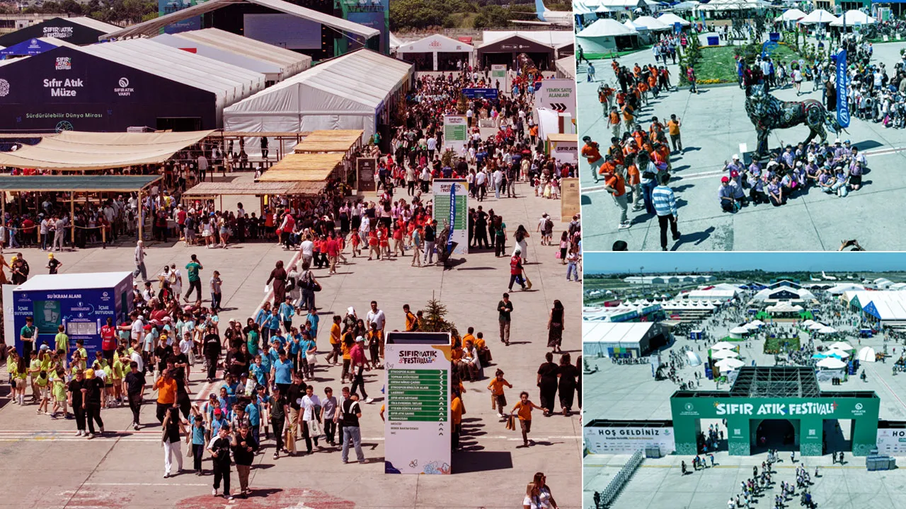 Sıfır Atık Festivali başladı! Atatürk Havalimanı’nda çevre şöleni