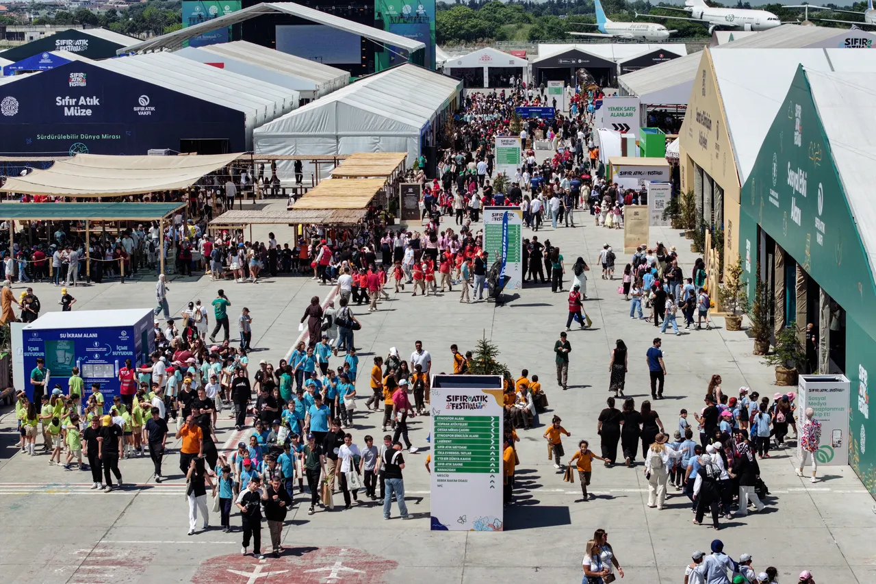 Sıfır Atık Festivali başladı! Atatürk Havalimanı’nda çevre şöleni