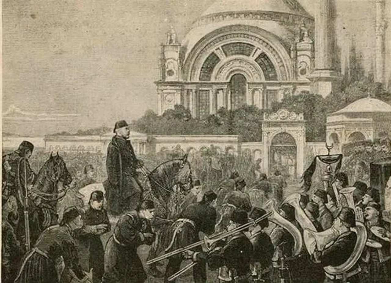 Sultan Abdülaziz cuma selamlığında