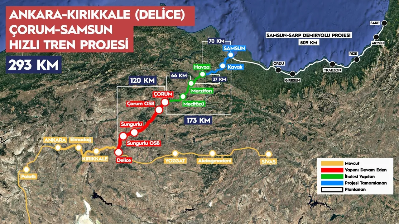 2 kent arası mesafe 2,5 saate düşüyor! Türkiye'de tarihe geçecek proje