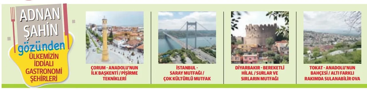 Anadolu olmadan sofralar eksik kalır