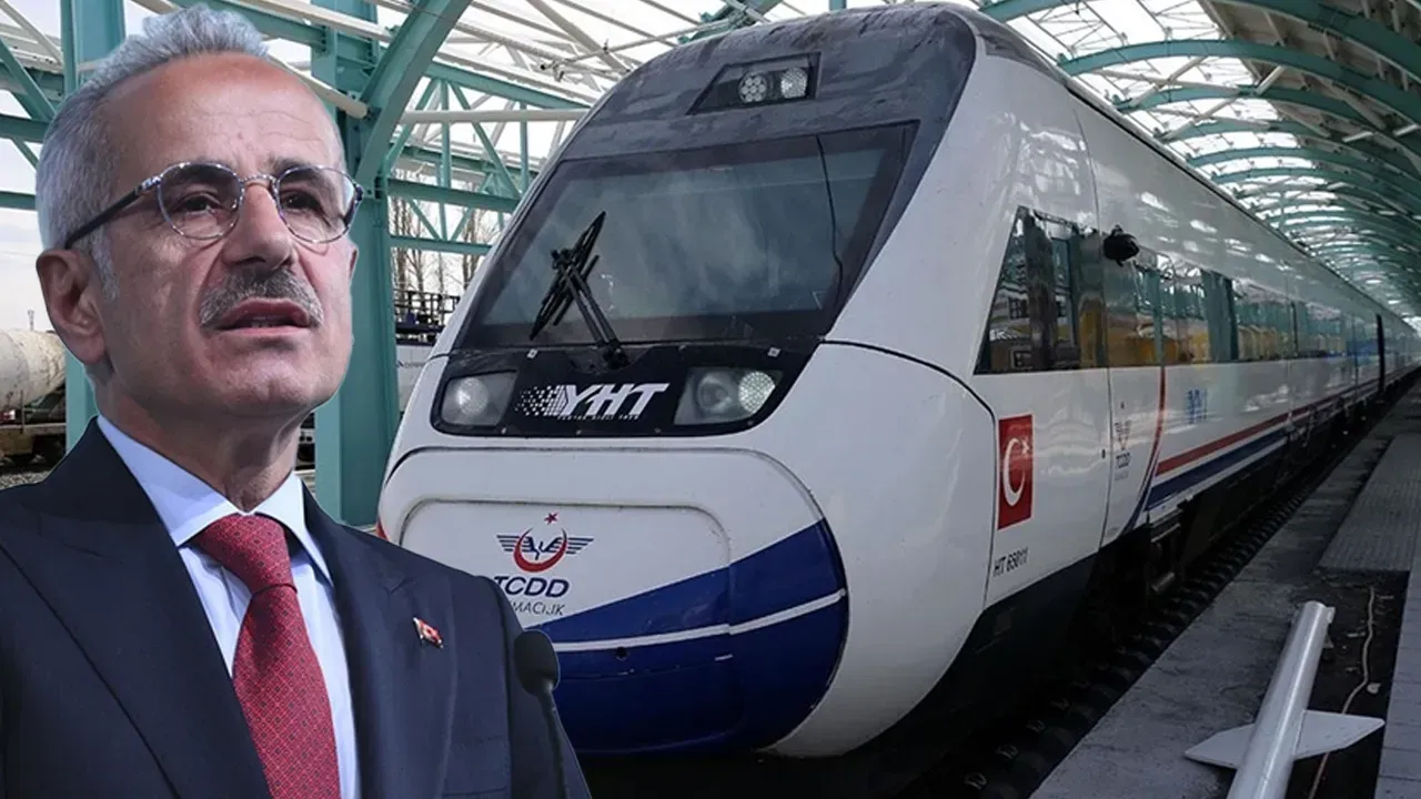 SÜPER HIZLI TREN YOLDA