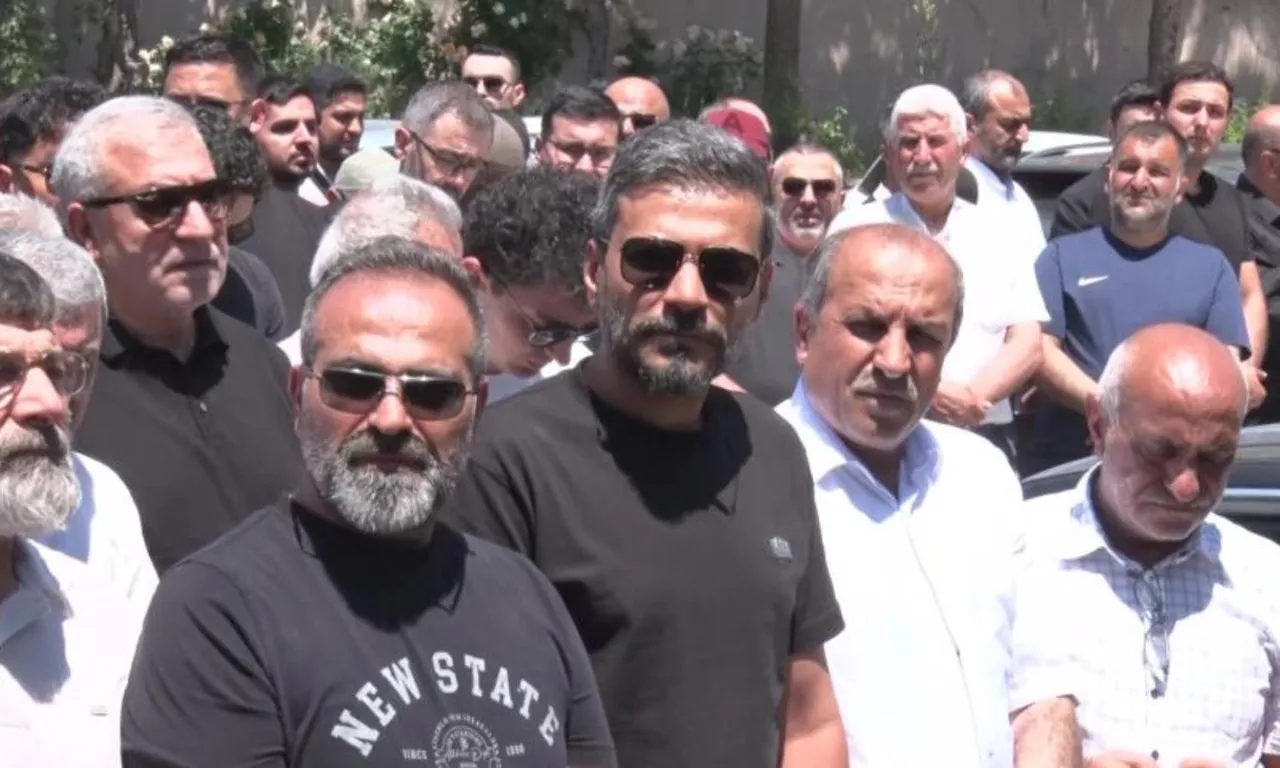 Daltonlar’ın hedefindeki Engin Polat’tan önlem! Cenazeye çelik yelekle geldi