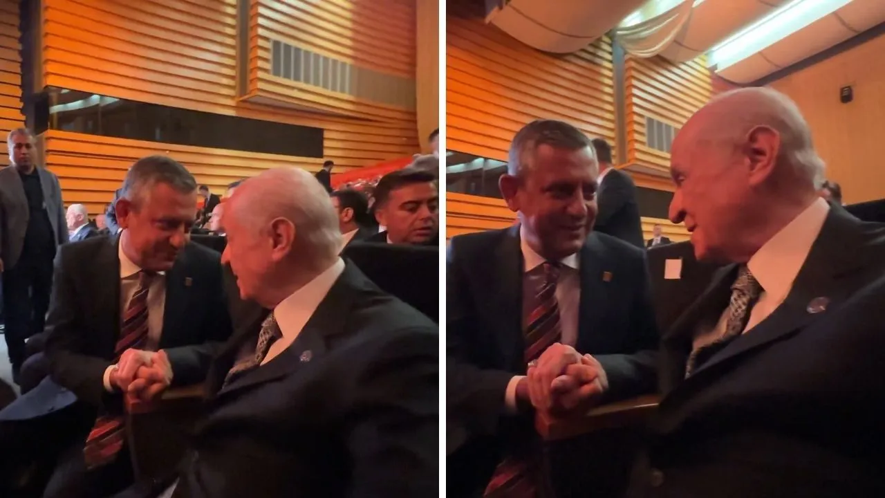 Sert sözlerle eleştirmişti! Devlet Bahçeli, Özgür Özel ile bir araya geldi!