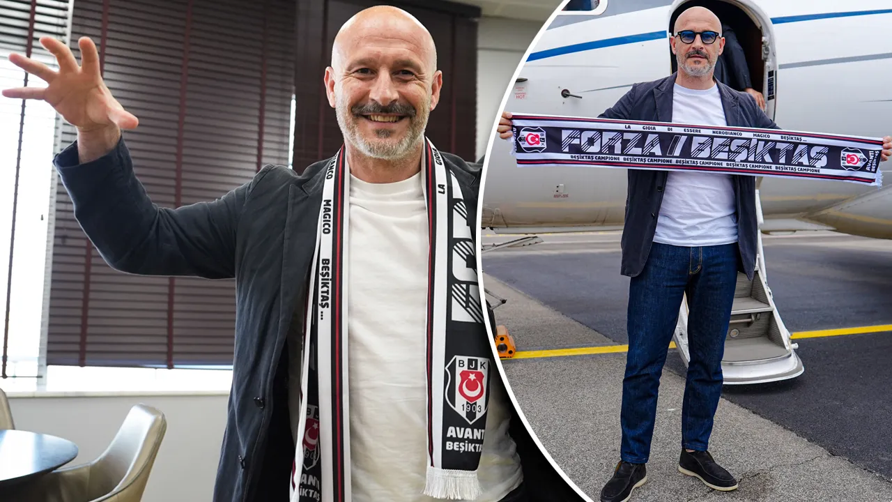 Beşiktaş'ta yeni dönem resmen başladı: Vincenzo Italiano imzayı attı