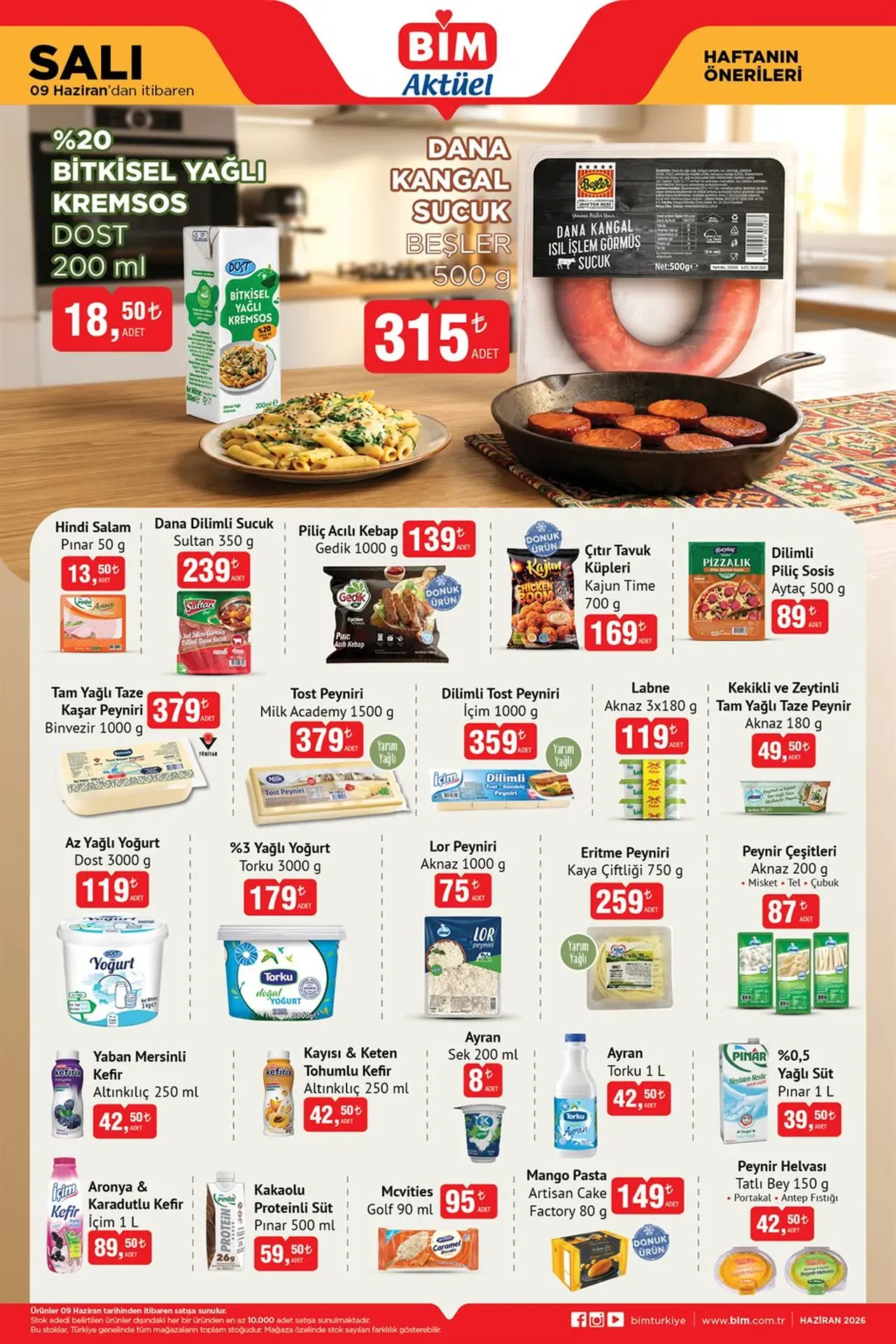 BİM aktüel ürünler kataloğu 9-10-12 Haziran listesi! BİMe bu hafta neler gelecek?