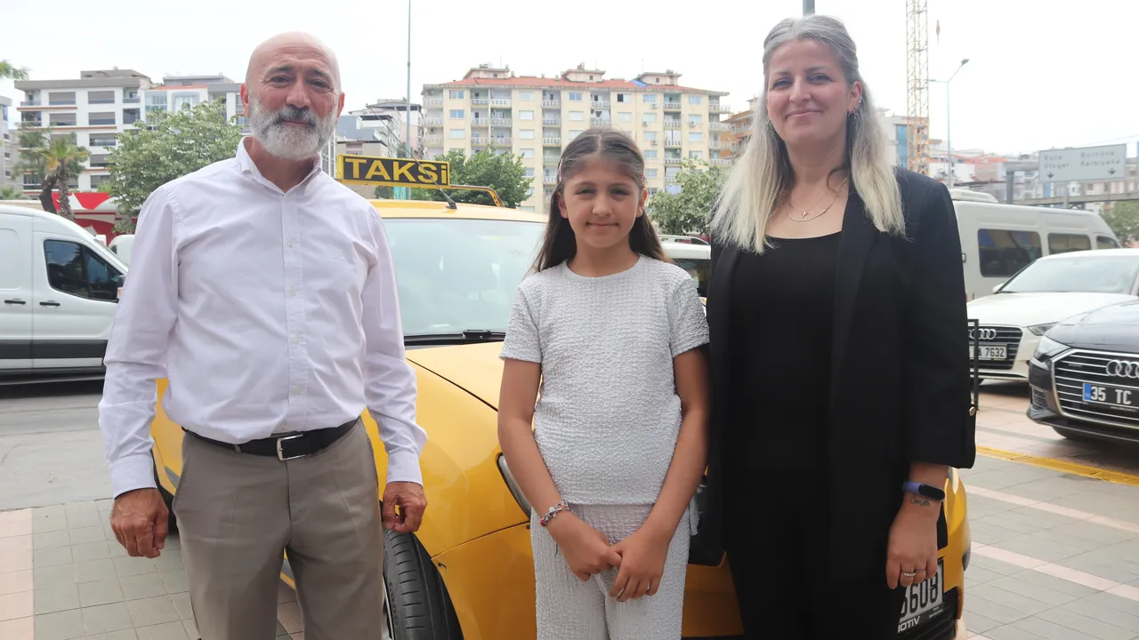 Birkaç dakika her şeyi değiştirebilirdi! Taksicinin dikkati 10 yaşındaki Esilayı kurtardı