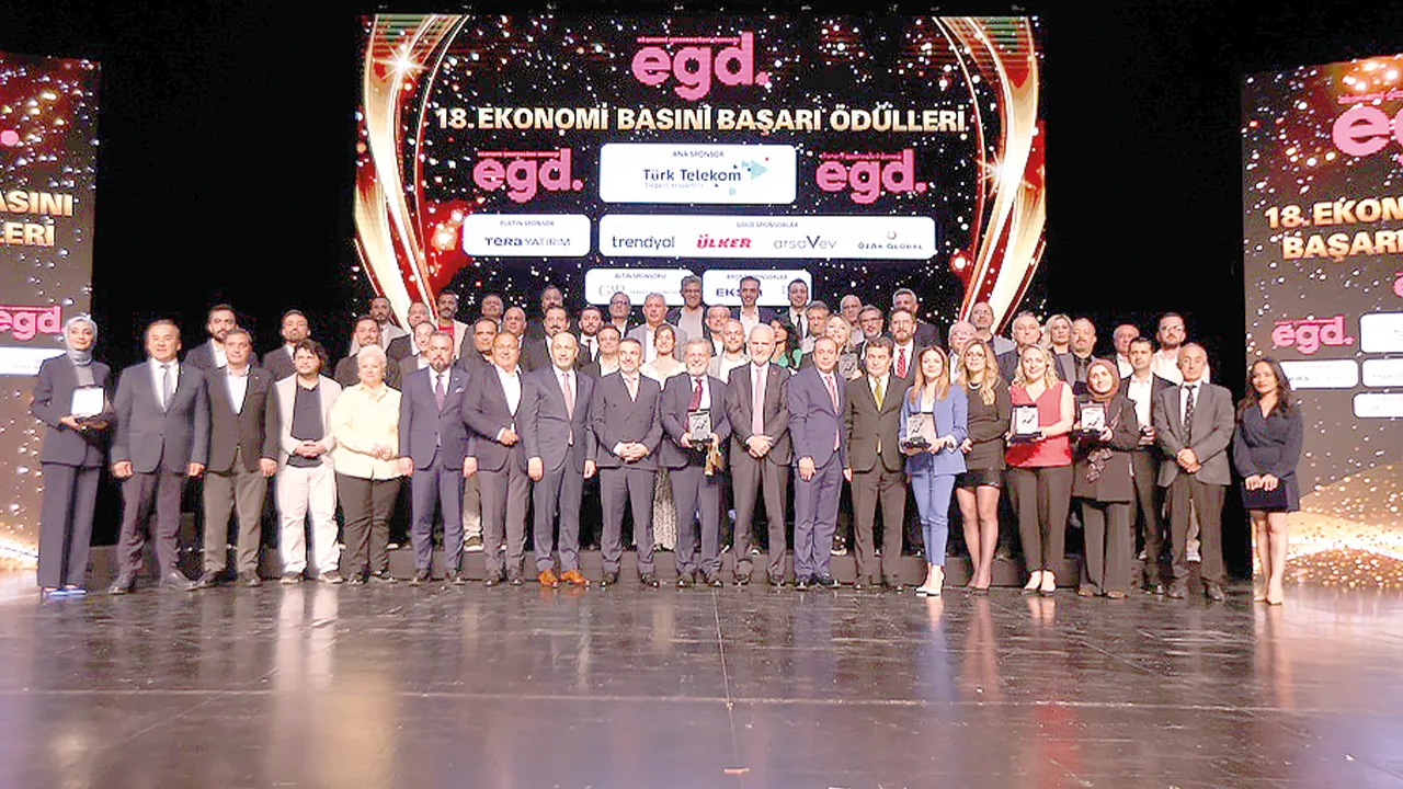 EGD 18. Ekonomi Basını Başarı Ödülleri sahiplerini buldu