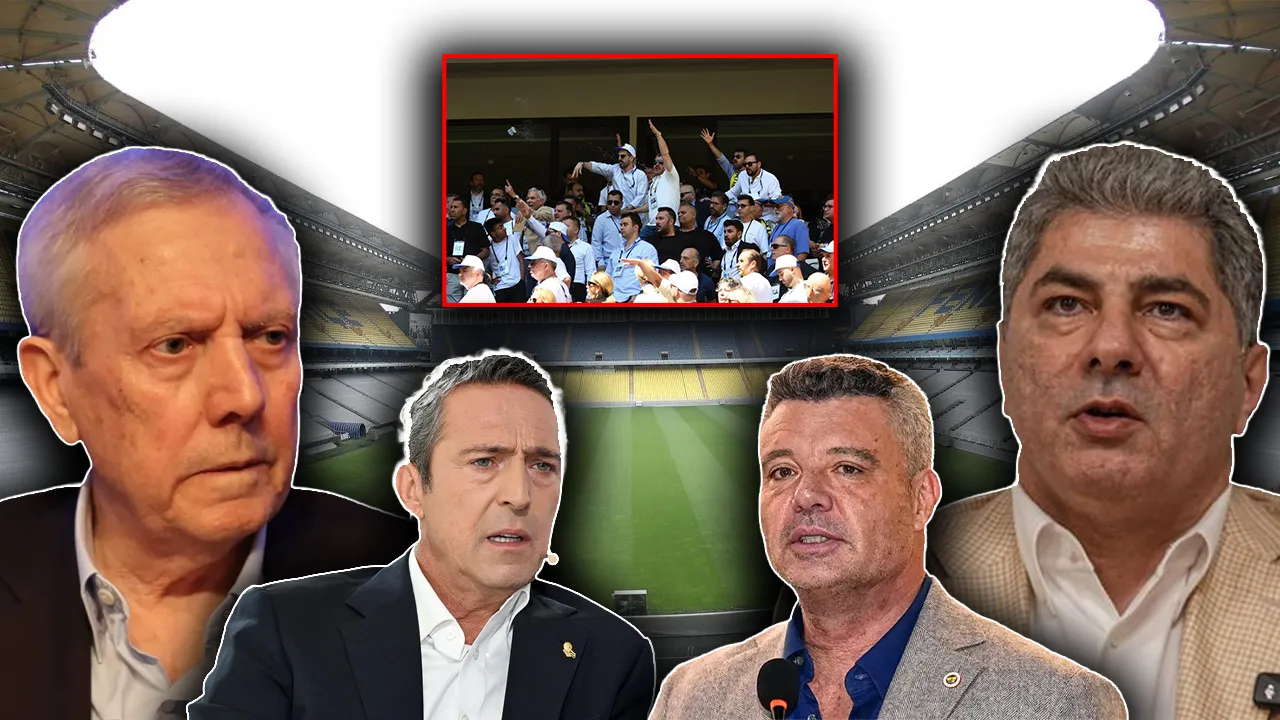 Fenerbahçe'de olaylı kongre: Ali Koç ve Sadettin Saran yönetimleri ibra edildi