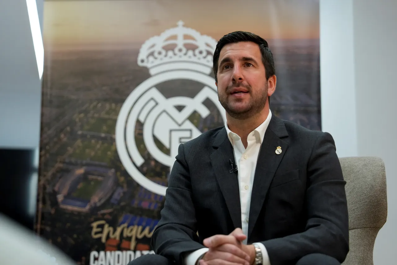 Real Madrid başkan adayı Enrique Riquelme