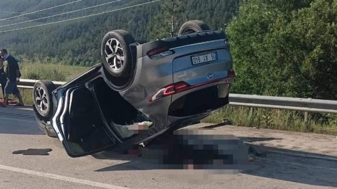 Tokat’ta otomobil takla attı! Ölü ve yaralılar var