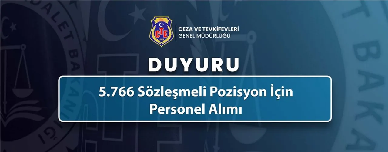 Adalet Bakanlığı 15 bin personel alımı başvuruları bugün başlıyor (Branş dağılımı, başvuru tarihleri ve şartları)