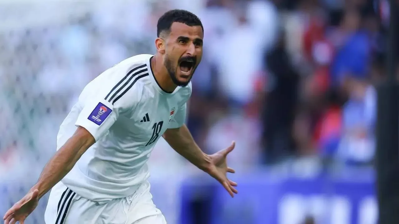Irak Milli Takımı'nın yıldız golcüsü Aymen Hussein