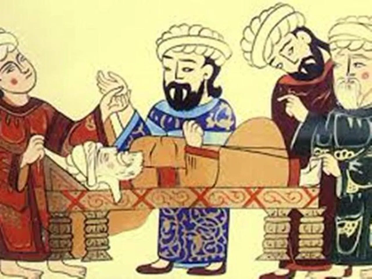 Müslüman tabipler ameliyat esnasında