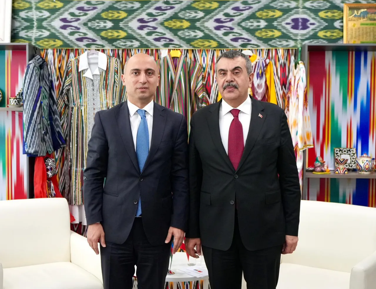 Bakan Tekin, Kırgızistan ve Azerbaycan Eğitim Bakanları ile görüştü