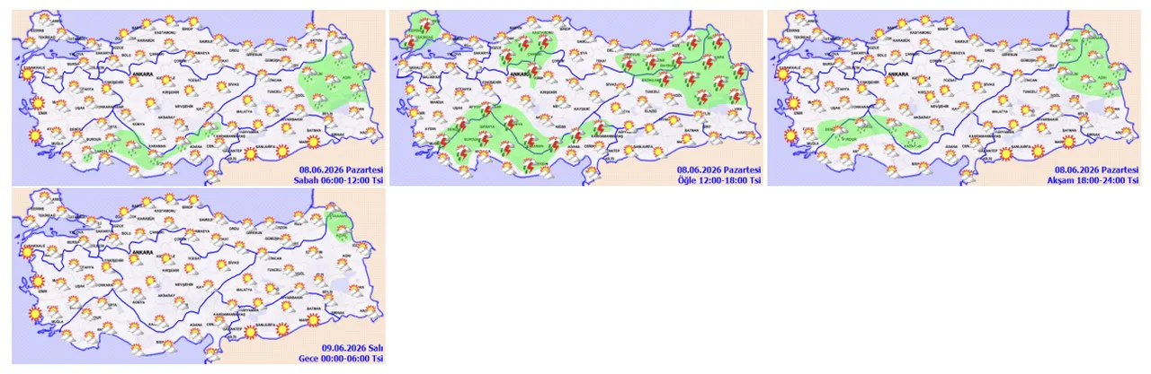 Bu hafta hava nasıl olacak? Meteoroloji haftalık hava durumu 9-13 Haziran