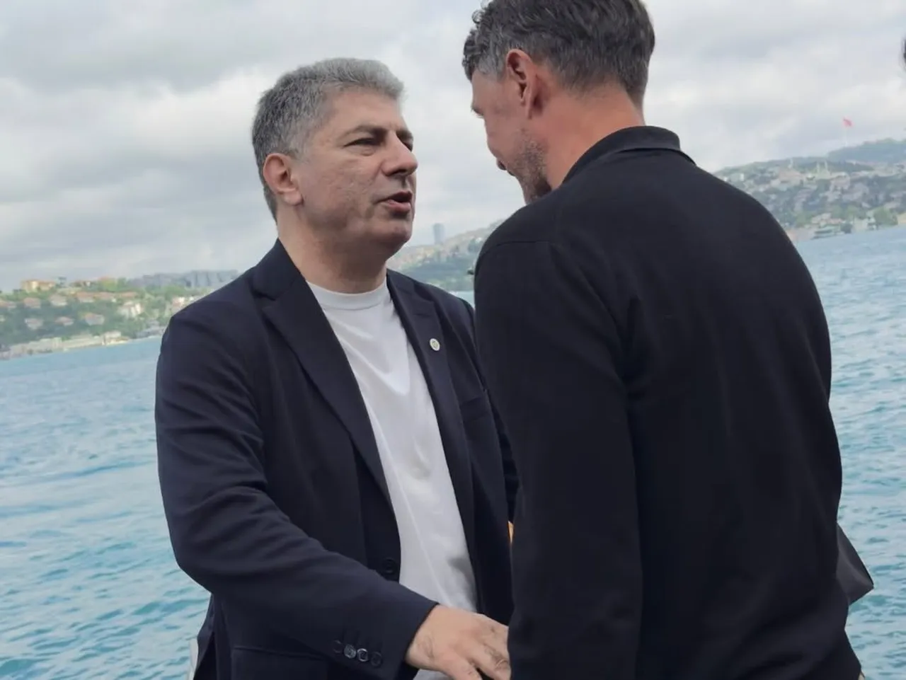 Paolo Maldini, geçtiğimiz günlerde İstanbul'da Hakan Safi ile bir araya gelmişti.