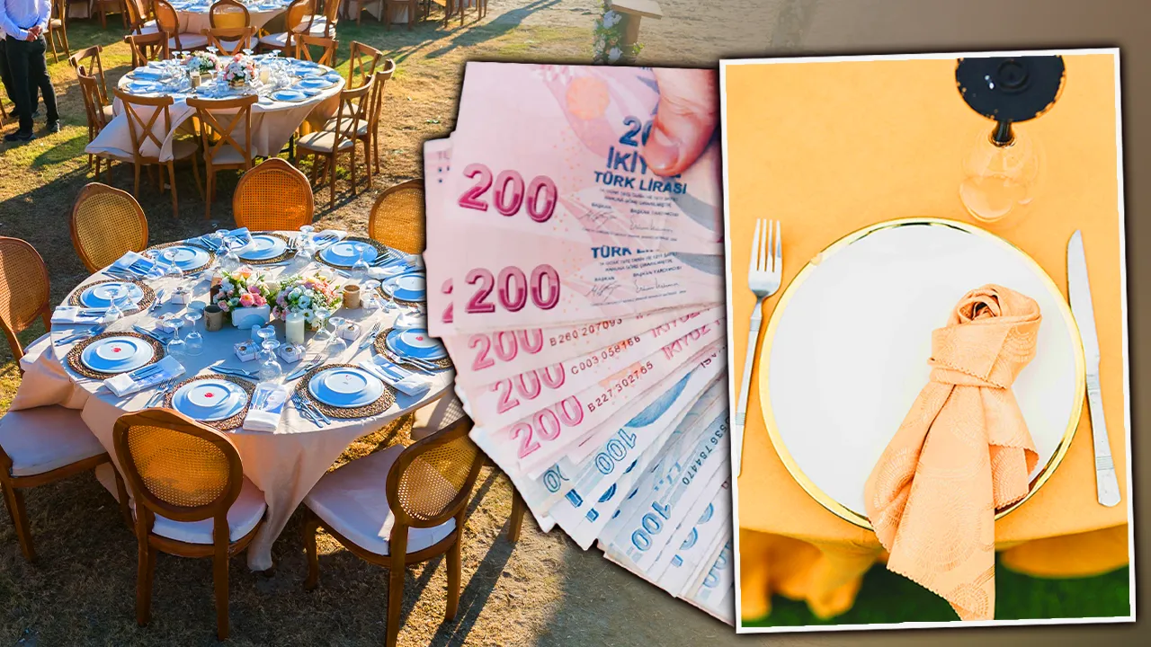 Kişi başı 3 bin lira! 16 çeşidi var, İstanbul’da davetli sayısı 126 bini buluyor! Düğün yemeklerinin fiyatı belli oldu 