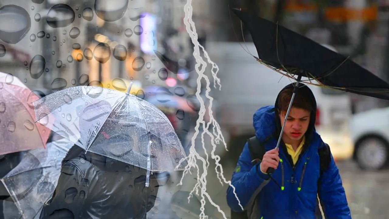 Meteoroloji’den yeni hava durumu raporu! Güneş hepsini teğet geçti! 17 ilde sağanak yolda!