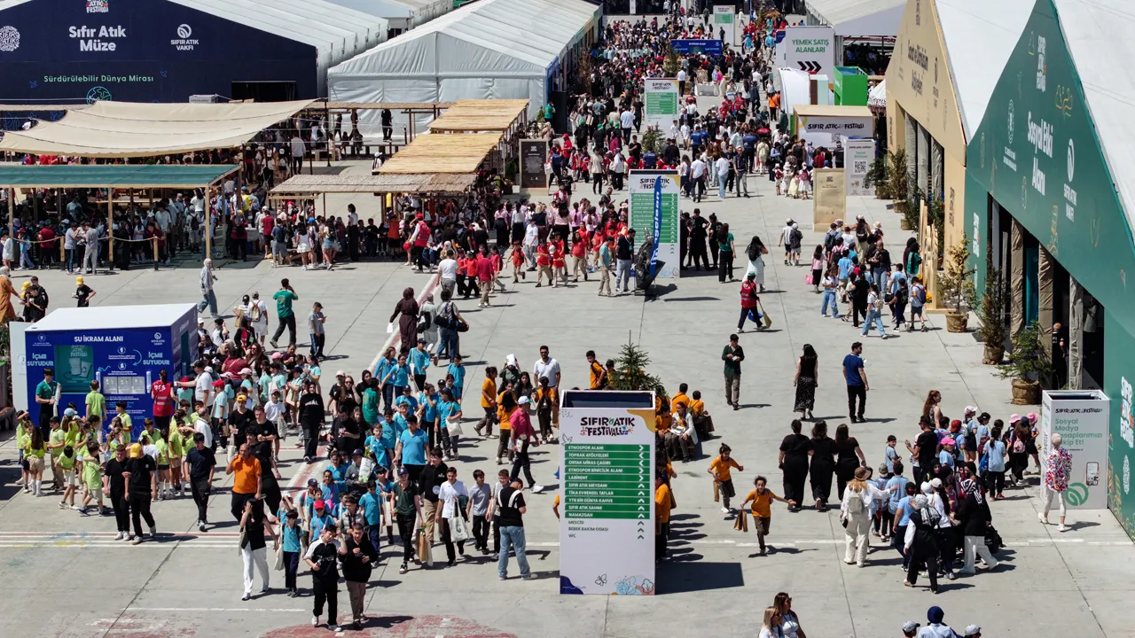 Sıfır Atık Festivali'ne 1 milyondan fazla kişi katıldı