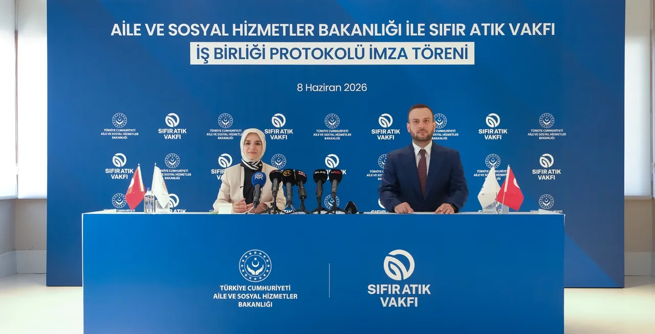 Sıfır Atık Vakfı ile Aile ve Sosyal Hizmetler Bakanlığı’ndan aile odaklı sürdürülebilirlik hamlesi