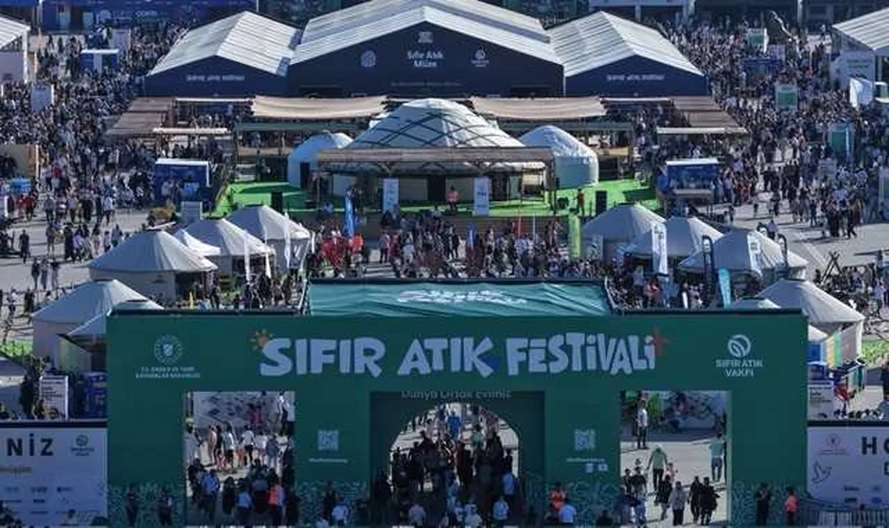 Bir milyondan fazla ziyaretçi, Sıfır Atık Festivali’nde sürdürülebilir geleceğe tanıklık etti