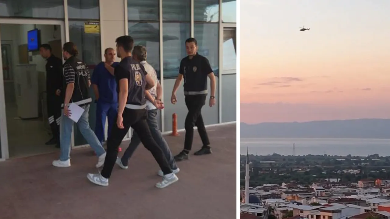 Bursa'da helikopter destekli 'torbacı' operasyonu: 52 gözaltı
