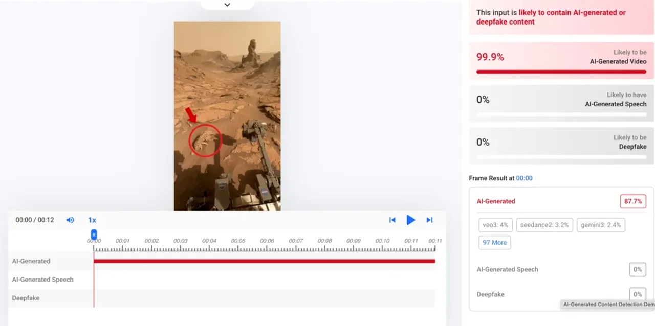 Marsta fosil kalıntısı bulunduğu iddiası sosyal medyayı salladı! İşte görüntülerin altında yatan gerçek