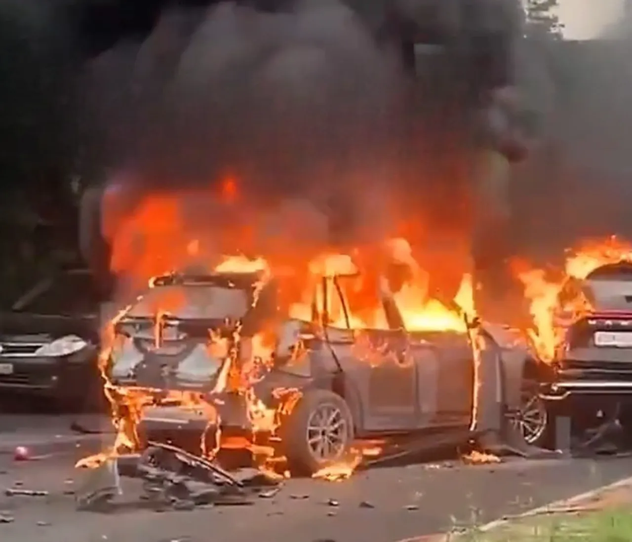 Moskovada suikast! Araca yerleştirilen bomba infilak etti