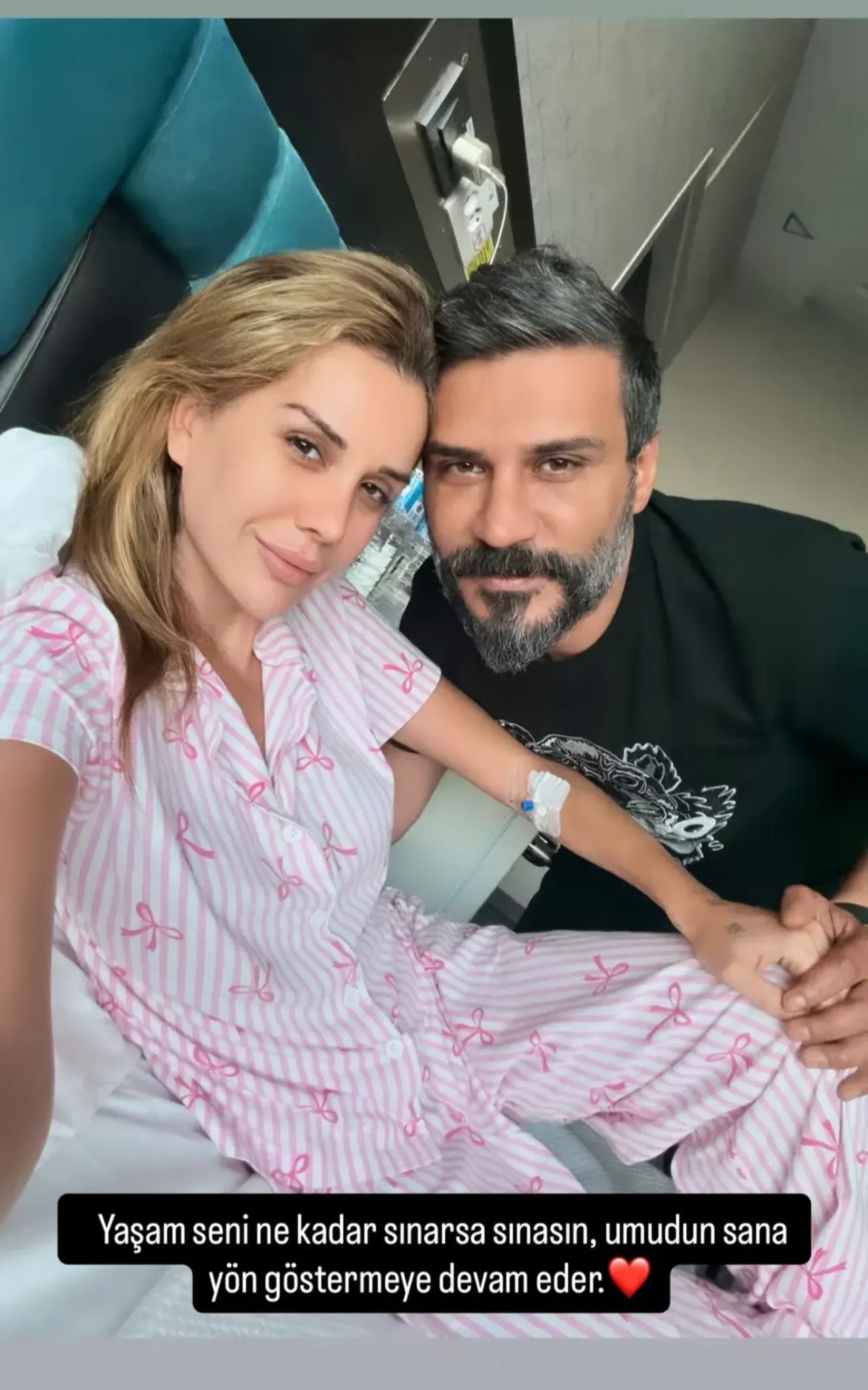 Dilan Polattan günler sonra ilk görüntü: Eşi Engin Polat hastane odasından fotoğraf paylaştı