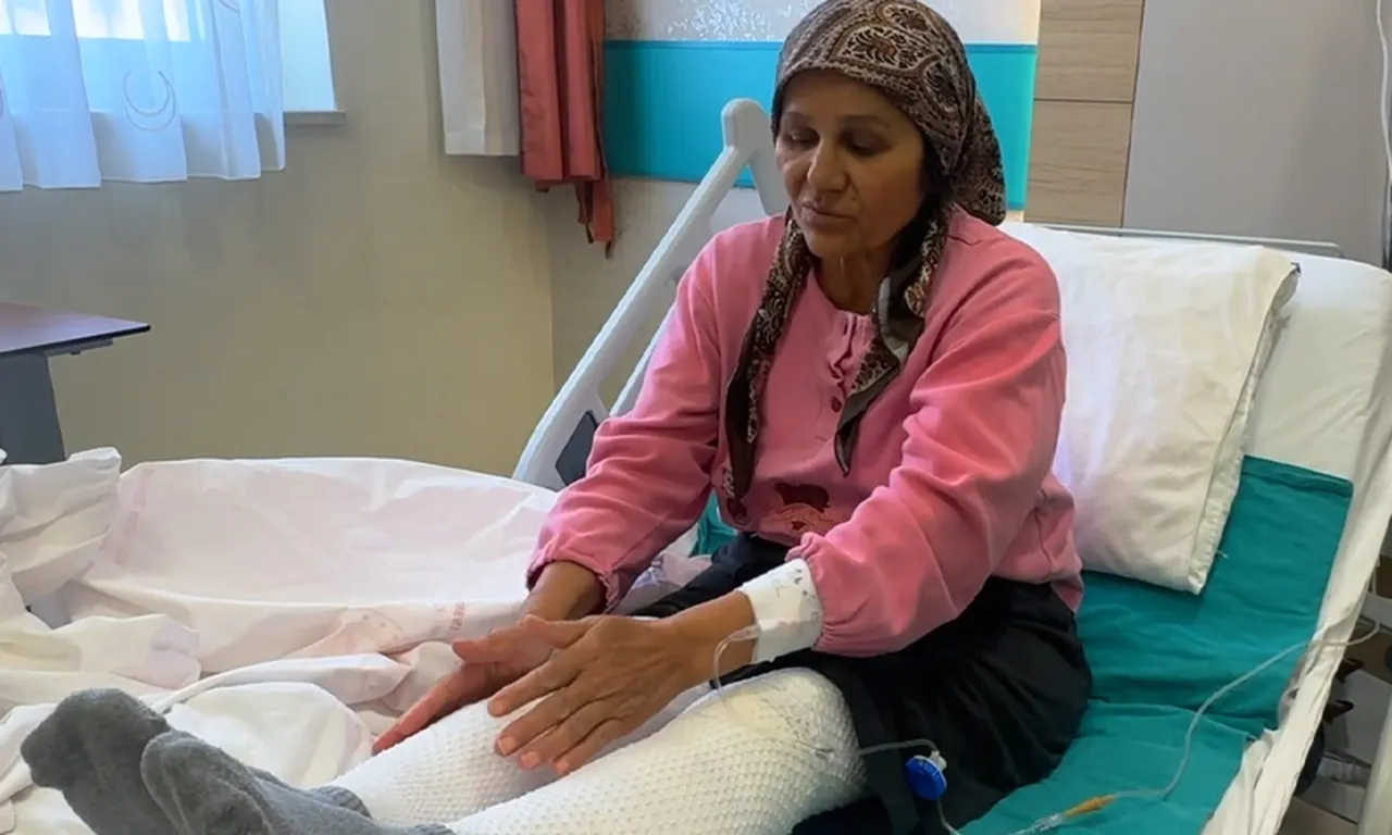 Diz ağrısını geçirmek için ot sardı, kabusu yaşadı! “Ateşler gibi yandım”